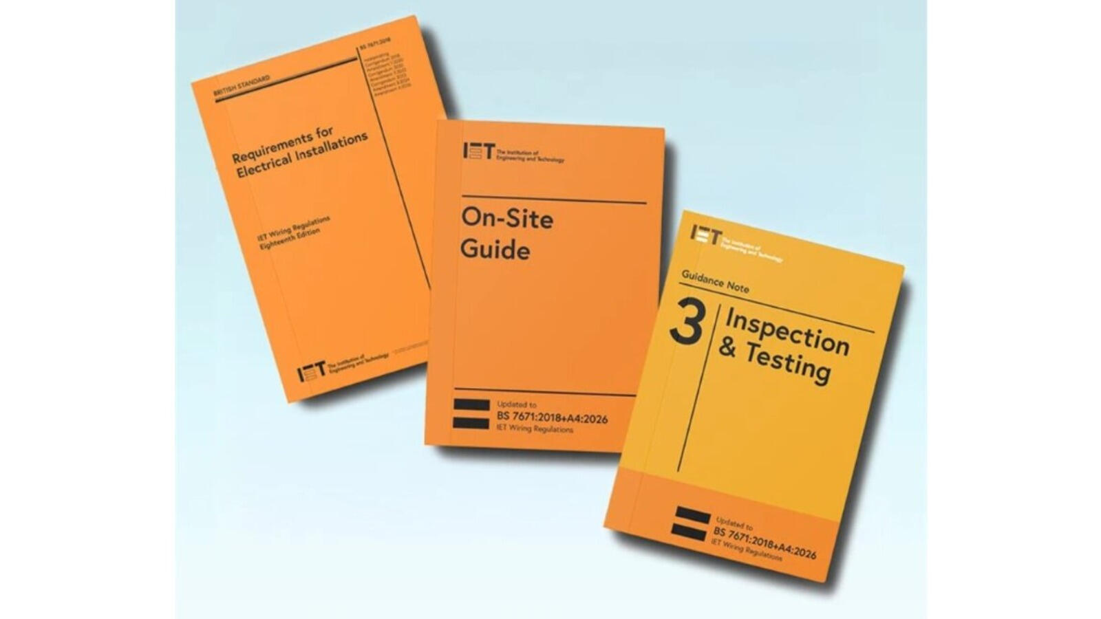 BS 7671 wiring regulations books
